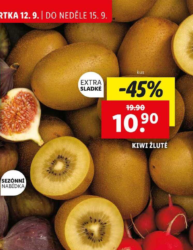 KIWI ŽLUTÉ, 1 ks