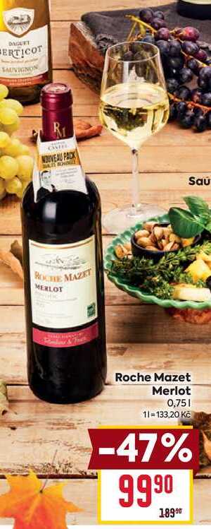 Roche Mazet Merlot 0,75l