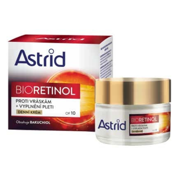 Astrid Bioretinol Denní krém proti vráskám OF 10