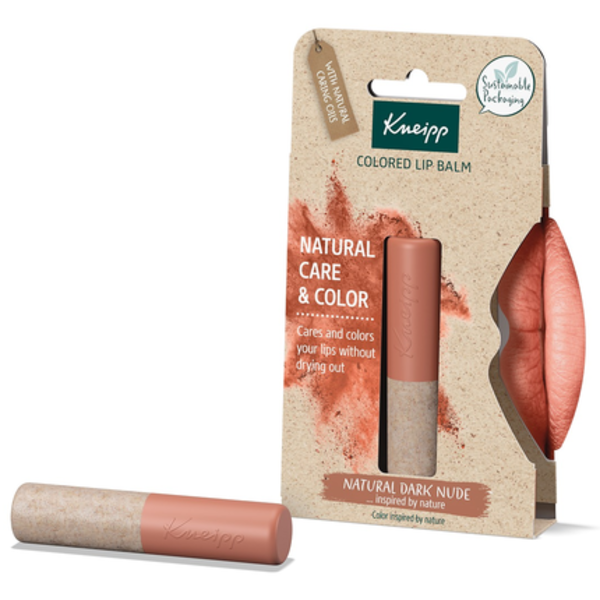 Kneipp Balzám na rty Natural Dark Nude