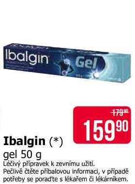 Gel Ibalgin gel 50 g 