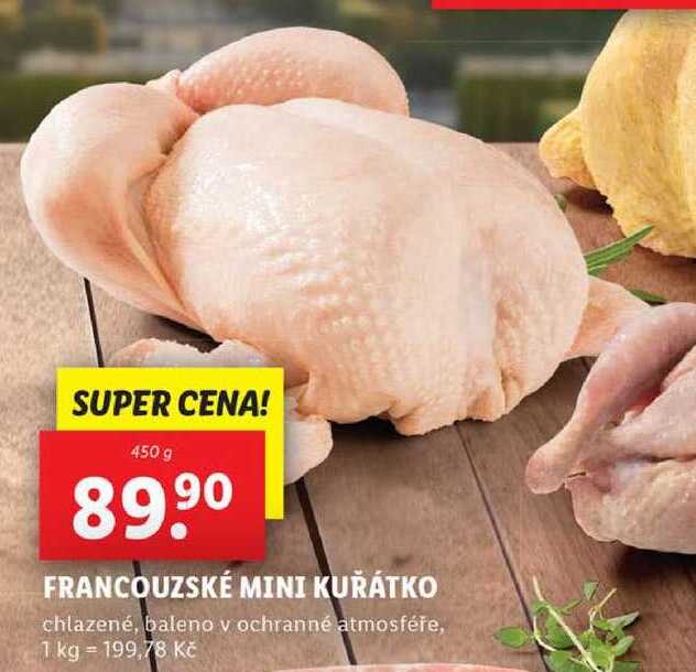 FRANCOUZSKÉ MINI KUŘÁTKO, 450 g