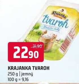 Krajanka tvaroh 250g vybrané druhy