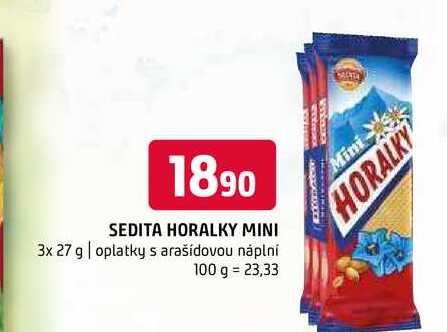 Sedita Horalky 3x27g