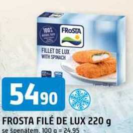 FROSTA FILE DE LUX 220 g se špenátem