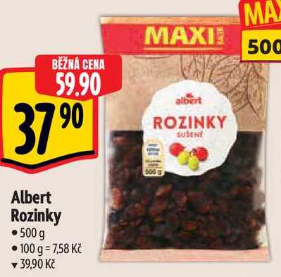 Albert Rozinky, 500 g 