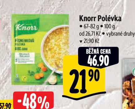  Knorr Polévka  67-82 g 