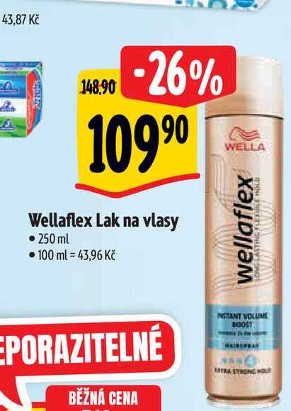  Wellaflex Lak na vlasy • 250 ml  