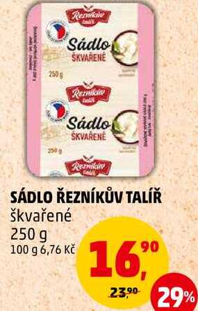 SÁDLO ŘEZNÍKŮV TALÍŘ škvařené, 250 g