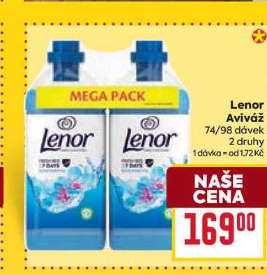 Lenor Aviváž 74/98 dávek