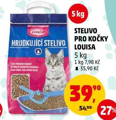 STELIVO PRO KOČKY LOUISA, 5 kg 