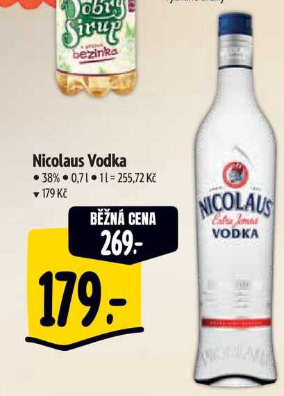 Nicolaus Vodka, 0,7 l