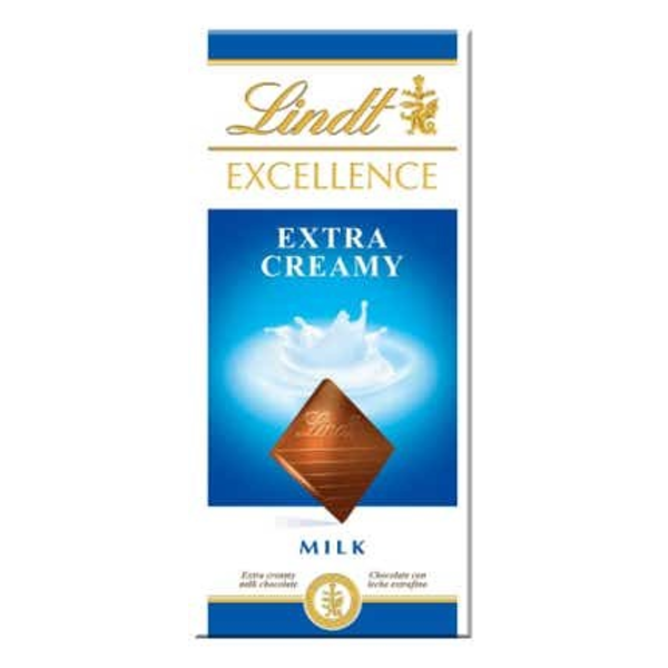 Lindt Excellence Extra jemná mléčná čokoláda