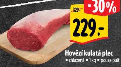  Hovězí kulatá plec, 1 kg