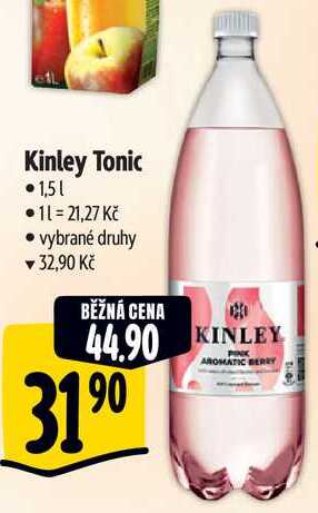 Kinley Tonic, 1,5 l