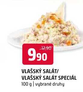 Vlašský salát vlašský salát speciál 100 g vybrané druhy