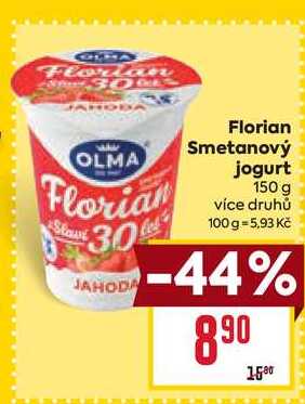 Florian Smetanový jogurt 150 g