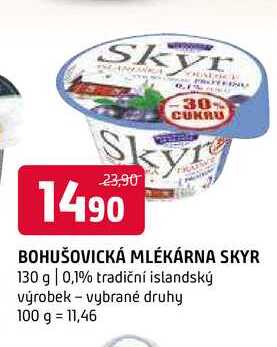 Bohušovická mlékárna Skyr 130g