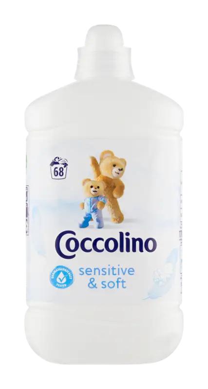 Coccolino Aviváž Sensitive & Soft 1700 ml, 68 pd