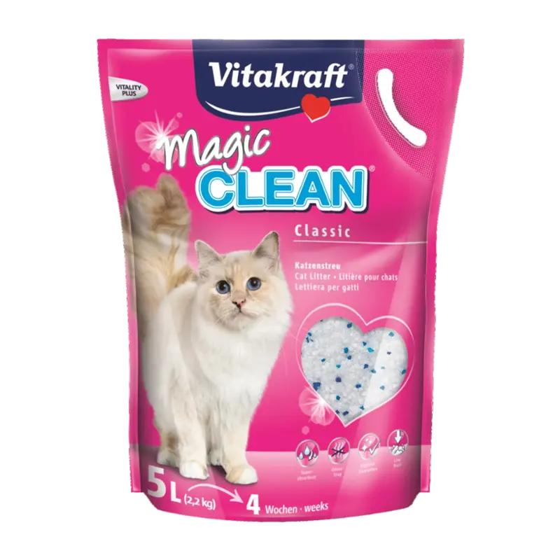 Vitakraft Magic Clean silikátové stelivo, 5 l