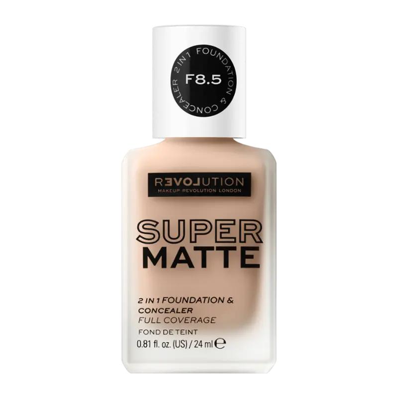 Makeup Revolution Make-up Relove Supermatte Foundation F8.5, 1 ks