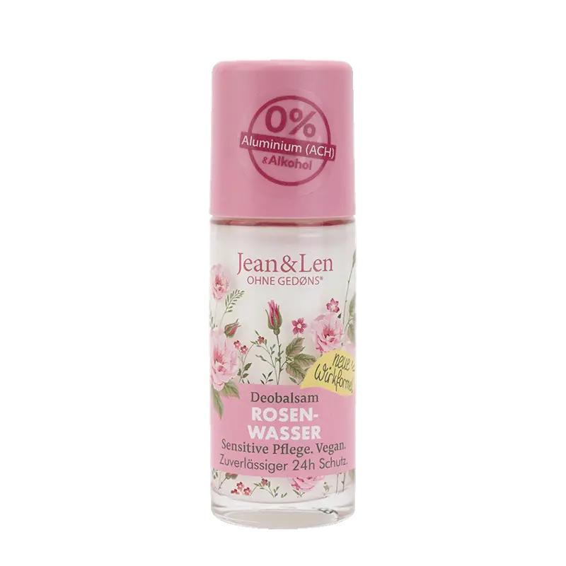 Jean&Len Deodorant roll-on pro ženy Rose water, 50 ml