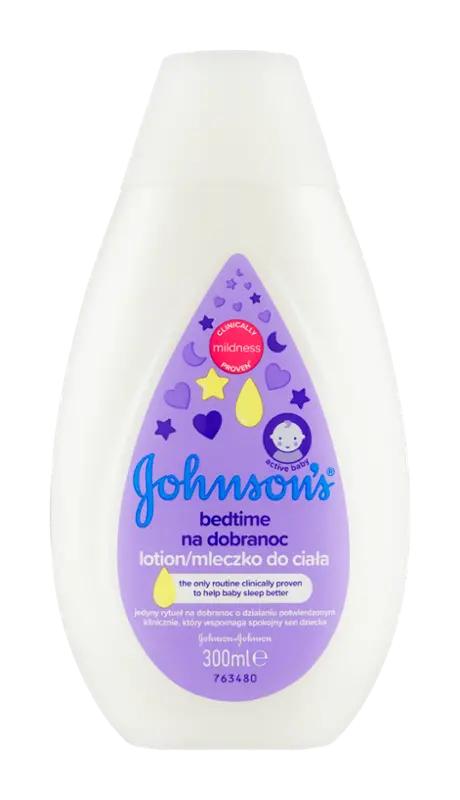 Johnson's Tělové mléko pro dobré spaní Bedtime, 300 ml