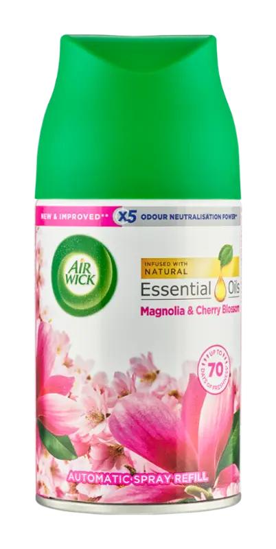 Air Wick Náplň do osvěžovače vzduchu Freshmatic vůně Magnolie a květy třešní, 250 ml