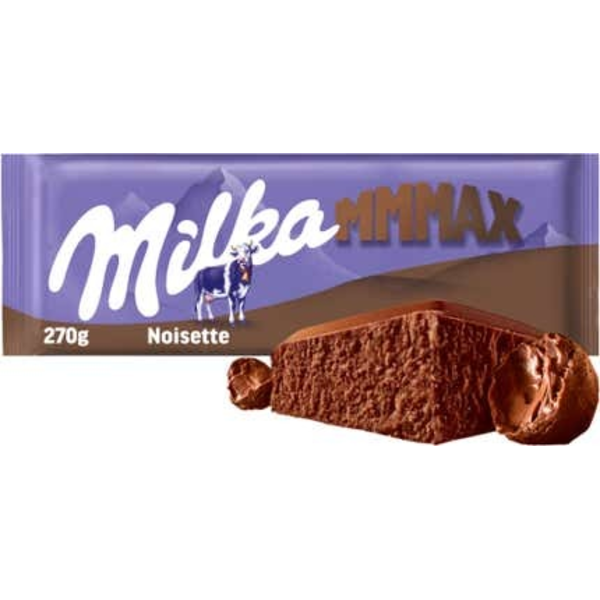 Milka Čokoláda Mmmax Noisette mléčná