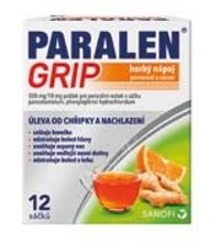 PARALEN® GRIP horký nápoj pomeranč a zázvor 12 sáčků