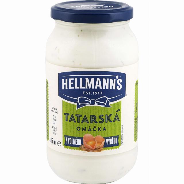 Hellmann's Tatarská omáčka/Majonéza/ Salátová omáčka