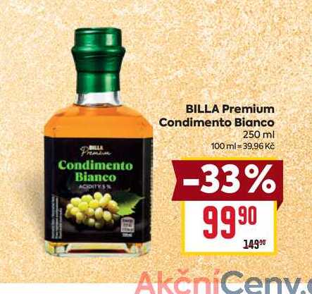 BILLA Premium Condimento Bianco 250 ml 