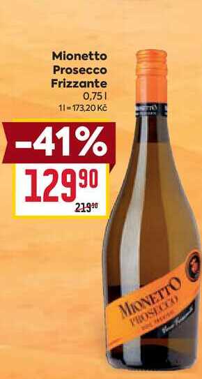 Mionetto Prosecco Frizzante 0,75l