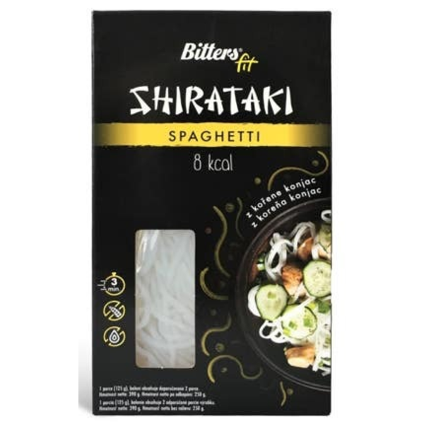 Bitters Fit Shirataki Špagety Slim