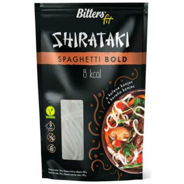 Bitters Fit Shirataki špagety Bold