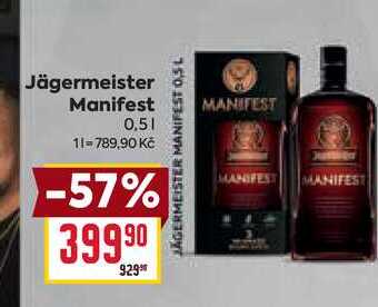 Jägermeister Manifest 0,5l