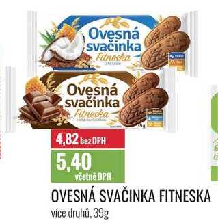 OVESNÁ SVAČINKA FITNESKA 39g 