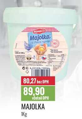 MAJOLKA 1Kg 