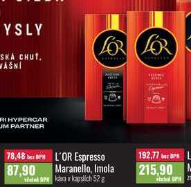 L'OR Espresso Maranello, Imola káva v kapslích 52 g 