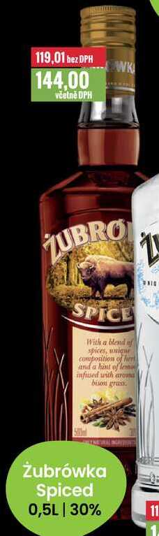 Żubrówka Spiced 0,5L | 30% 