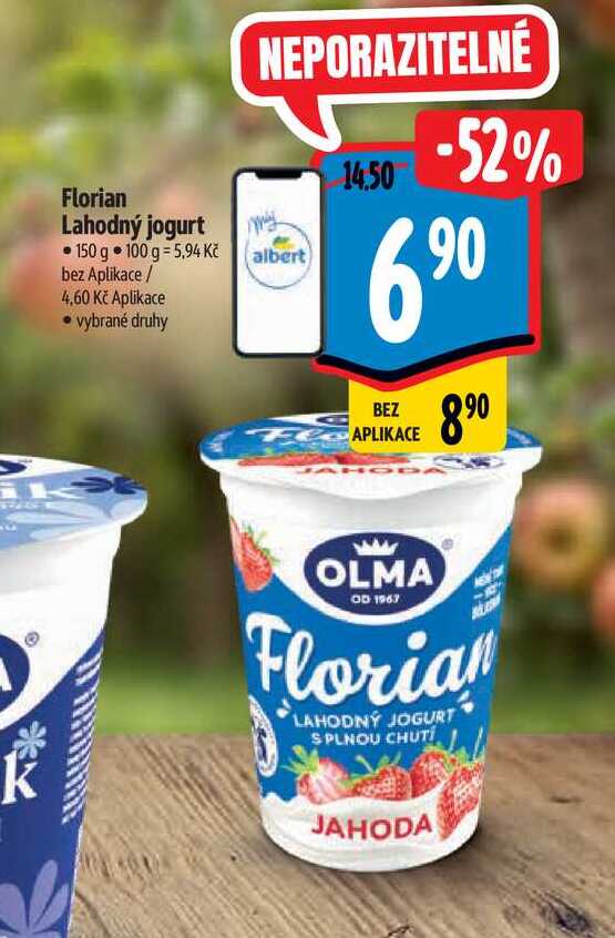   Florian Lahodný jogurt  150 g