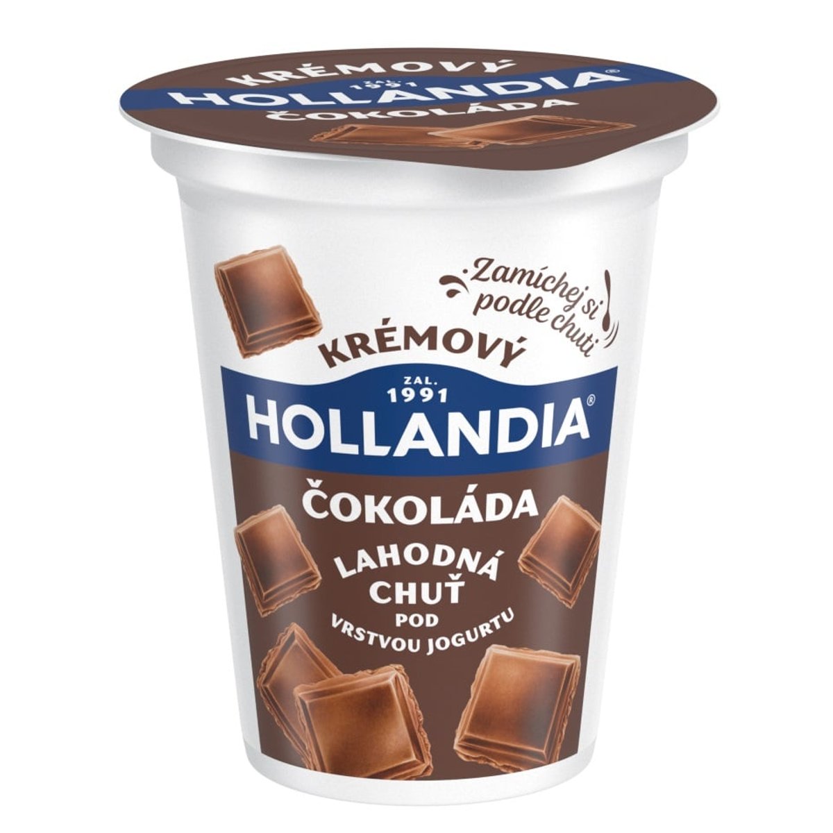 Hollandia Krémový jogurt čokoláda