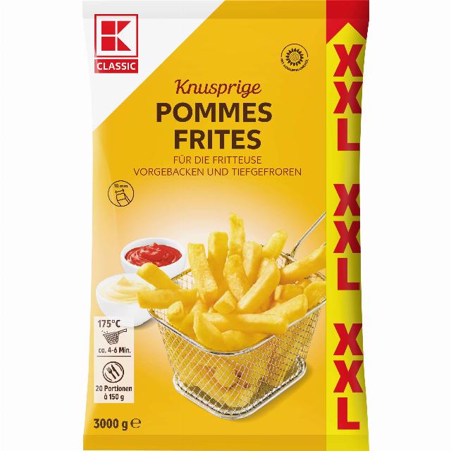 K-Classic Hranolky XXL ke smažení/do trouby