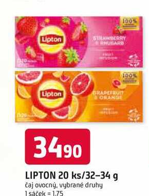 LIPTON 20 ks/32-34 g 