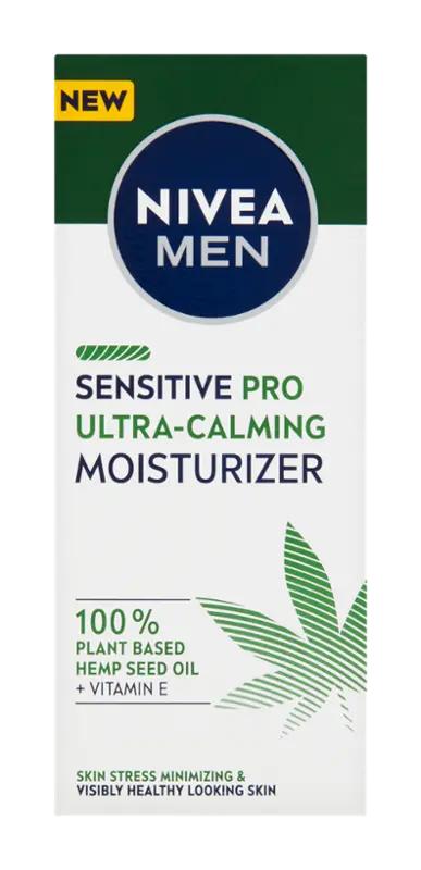 NIVEA Men Pleťový krém Sensitive Hemp, 75 ml