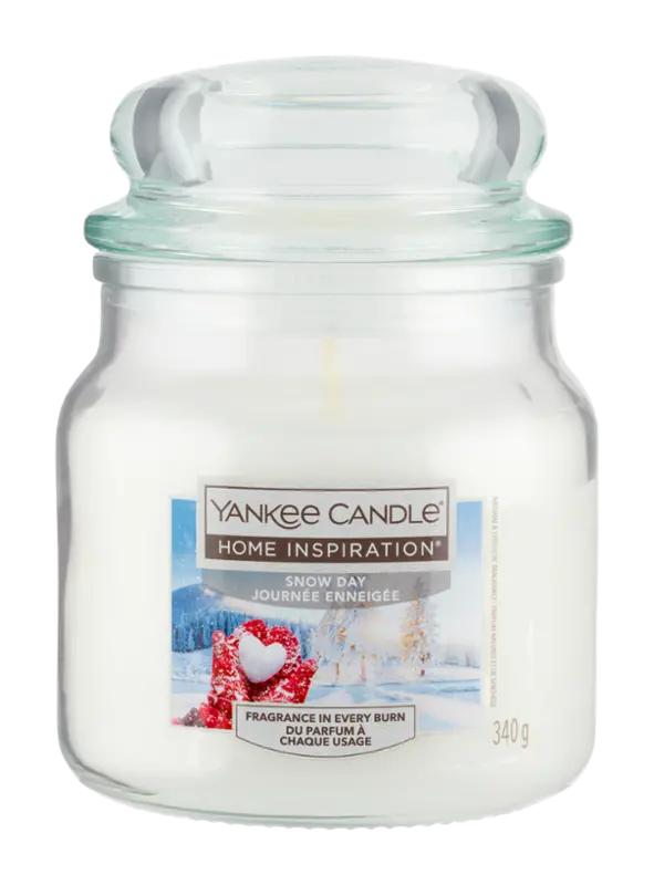 Yankee Candle Vonná svíčka Home Inspiration Snow Day 340 g, 1 ks