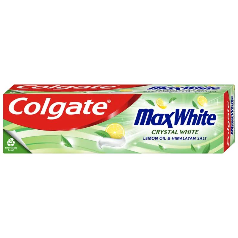 Colgate Zubní pasta Max White Crystal White Himalayan Salt & Lemon Oil, 75 ml