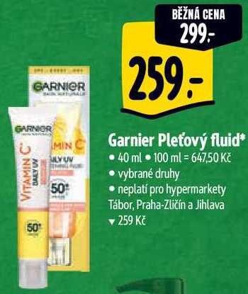 Garnier Pleťový fluid, 40 ml