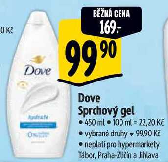 Dove Sprchový gel, 450 ml  