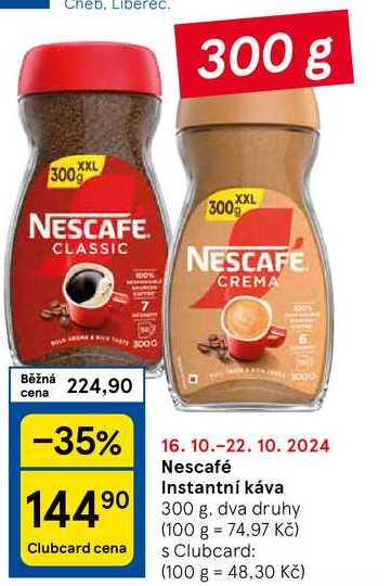 Nescafé Instantní káva, 300 g